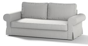Potah na pohovku IKEA Backabro, 3-místná, rozkládací barva šedá látka pletený vzor