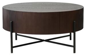 Konferenční stolek TECO ořech/černá
