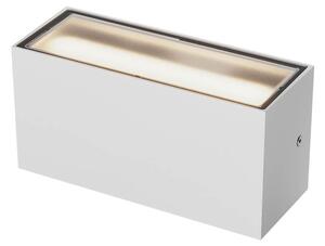 Redo Venkovní LED nástěnné svítidlo Limas, š.22cm, 24W, svícení up/down, IP65 Barva: Bílá, Stmívání, řízení: bez stmívání