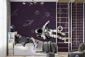 Fototapeta Astronaut vznášející se ve vesmíru, Vesmírné fototapety, Populární fototapety, w00712v1 - Tapeko.co.cz