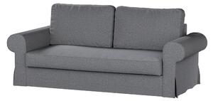 Potah na pohovku IKEA Backabro, 3-místná, rozkládací barva šedá látka pletený vzor