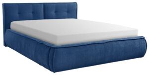 ČALOUNĚNÁ POSTEL, 180/200 cm, modrá Livetastic - Manželské postele, Online Only