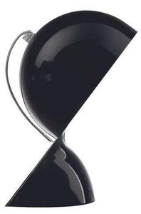 Stolní lampa Artemide, Dalù, Černá, Obývací pokoj, Plast, Design