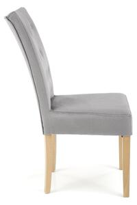 Jídelní židle VIRMUNT dub medový/šedá