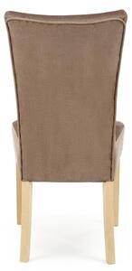 Jídelní židle VIRMUNT dub medový/béžová