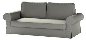 Potah na pohovku IKEA Backabro, 3-místná, rozkládací barva šedá látka pletený vzor
