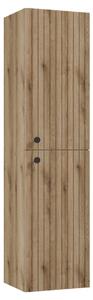 MIDI SKŘÍŇKA, barvy dubu, 35/140/32 cm MID.YOU - Koupelnové série, Online Only