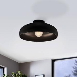 EGLO Stropní svítidlo Mogano, Ø 40 cm, černá, ocel, stmívatelný, Černá, Obývací pokoj / jídelna, kov, Moderní