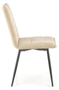 Jídelní židle SCK-493 béžová/černá
