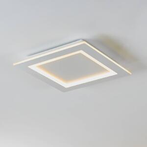 EGLO connect LED stropní svítidlo Padrogiano-Z 1 světlo, 45 x cm, stmívatelný, Bílá / opál, Obývací pokoj / jídelna, kov, Moderní