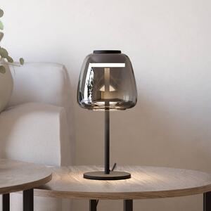 EGLO connect LED stolní lampa Alfero-Z, RGB, černá, stmívatelný, Černá, Obývací pokoj / jídelna, kov, Moderní