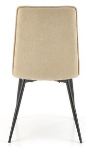 Jídelní židle SCK-493 béžová/černá