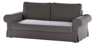 Potah na pohovku IKEA Backabro, 3-místná, rozkládací barva hnědá látka sametová