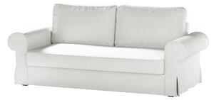Potah na pohovku IKEA Backabro, 3-místná, rozkládací barva krémová látka pletený vzor