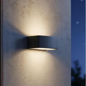 Ideal Lux - Venkovní nástěnné svítidlo ANDROMEDA 1xE27/60W/230V IP55 antracit