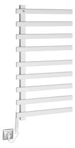Sapho - Elektrický sušák ručníků ELCOR 128W 92x48 cm matná bílá