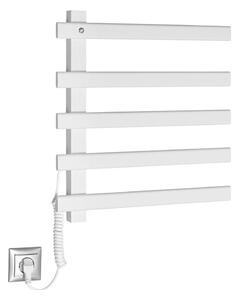 Sapho - Elektrický sušák ručníků ELCOR 63W 52x48 cm matná bílá