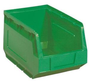 Manutan Expert Plastový box Manutan 12,5 x 14,5 x 24 cm, zelený
