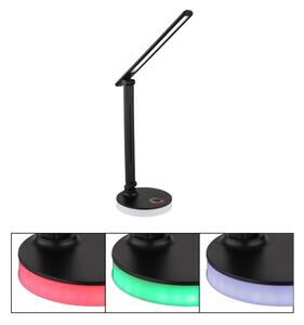 Globo 58445B - LED RGBW Stmívatelná stolní lampa GERALDO LED/5W/230V + LED/2W