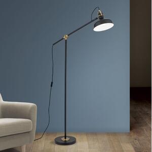 Orion Stl 12-1192/1 - Stojací lampa SCHILLER 1xE27/40W/230V černá/bronz
