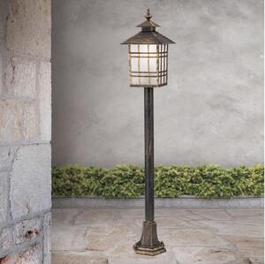 Orion AL 11-1117/1 - Venkovní lampa KIKO 1xE27/11W/230V IP44 bronz/patina