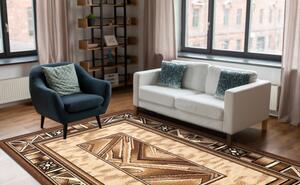 Weltom Kusový koberec BCF Morad OPAL Klasický moderní béžový Rozměr: 120x170 cm