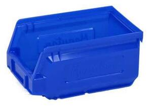 Manutan Expert Plastový box Manutan 8,3 x 10,3 x 16,5 cm, modrý