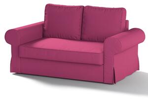Potah na pohovku IKEA Backabro 2-místná, rozkládací barva růžová látka pletený vzor