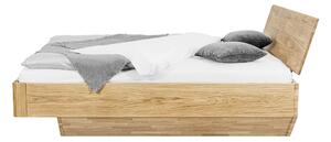 Dubová postel s úložným prostorem Tera 180x200