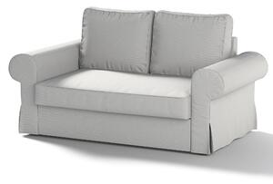 Potah na pohovku IKEA Backabro 2-místná, rozkládací barva šedá látka pletený vzor