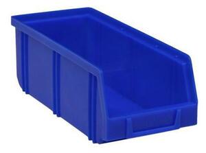 Manutan Expert Plastový box Manutan 8,3 x 10,3 x 24 cm, modrý