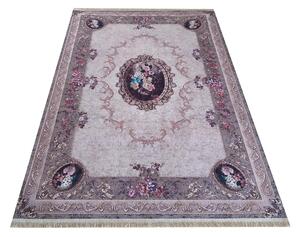 Makro Abra Kusový koberec klasický protiskluzový Horeca-New 100 hnědý Rozměr: 120x180 cm