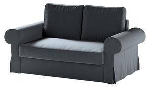 Potah na pohovku IKEA Backabro 2-místná, rozkládací barva šedá látka sametová