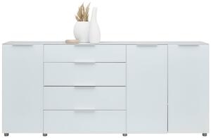 ŠIROKÁ KOMODA, vysoce lesklá bílá, 226,4/99,3/40 cm Voleo - Široké komody 4