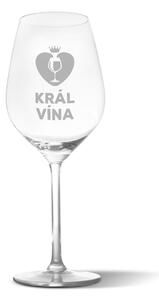 Sablio Sklenička na víno Král vína: 49 cl