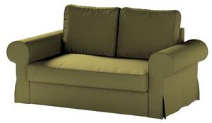 Potah na pohovku IKEA Backabro 2-místná, rozkládací barva zelená látka pletený vzor