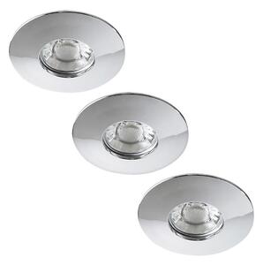Rabalux 1072 - SADA 3x LED Koupelnové podhledové svítidlo RANDY 3xLED/4W/230V ku