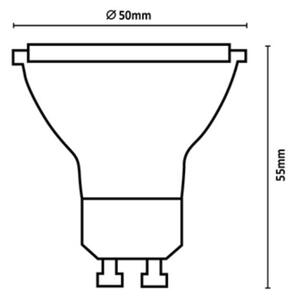 Rabalux 79206 - LED Žárovka SMD GU10/7W/230V 3000K