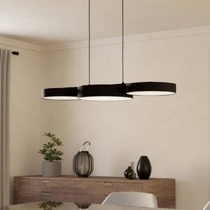 EGLO connect Smart LED závěsné světlo Barbano-Z, černé, stmívatelný, Černá, Obývací pokoj / jídelna, kov, Moderní
