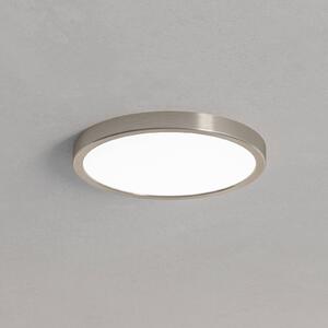 EGLO connect Smart LED přisazené svítidlo Fueva 6-Z, šedé, Ø 27 cm, stmívatelný, Hliník / šedá / zinek, Obývací pokoj / jídelna, Plast, Moderní