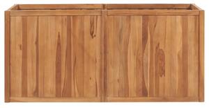 Vyvýšený záhon 150 x 50 x 70 cm masivní teakové dřevo