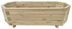 Vyvýšený záhon 80 x 32 x 31 cm impregnované borové dřevo