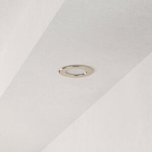 EGLO connect LED podhledové svítidlo Fueva 6-Z, šedé, sada 3 ks, stmívatelný, Hliník / šedá / zinek, Obývací pokoj / jídelna, Plast, Moderní