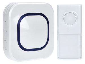 SOLIGHT Bezdrátový zvonek 1L49 White, Learning Code, 1x tlačítko