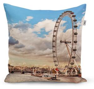 Sablio Polštář London eye - 40x40 cm