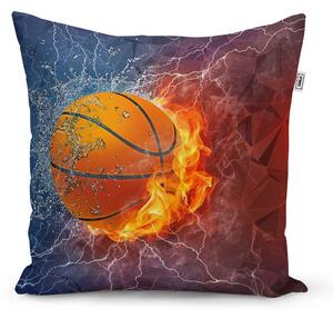 Sablio Polštář Basketbalový míč - 40x40 cm