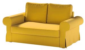 Potah na pohovku IKEA Backabro 2-místná, rozkládací barva žlutá látka sametová
