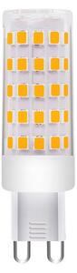 SOLIGHT LED žárovka čirá G9, 230V, 6W, 3000K, 600lm