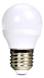 SOLIGHT LED žárovka miniglobe matná G45 6W, E27, 4000K, 510lm
