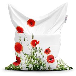 Sablio Sedací vak Classic Vlčí máky - 150x100 cm